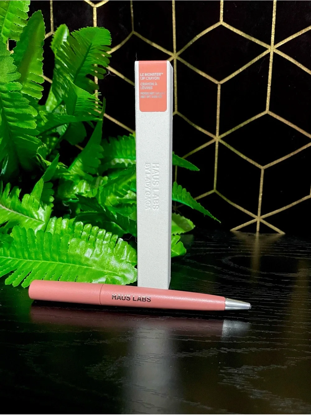 Haus Labs by Lady Gaga Le Monster Lip Crayon: Shade Blush Matte